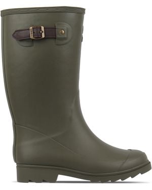 Gelert Fur Lined Welly Boot - Green