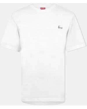 KENZO Archive Flower T-Shirt - White