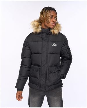 Kings Will Dream Curvlay Parka Jacket - Grey