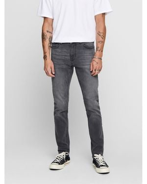 Only & Sons Skinny Jeans - Grey