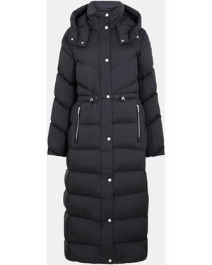 Moose Knuckles Long Puffer Jacket - Black