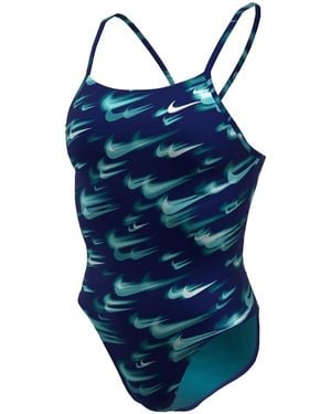 Nike One Piece Swimsuit - Blue