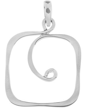 Tianguis Jackson Square Tiny Swirl Chain Bracelets - White