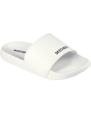 Skechers Pool Sliders - White