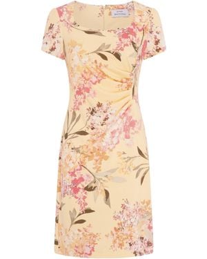 Gina Bacconi Trish Floral Print Dress - Natural