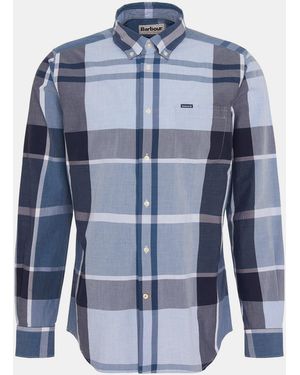 Barbour Tailored Fit Harris Shirt - Blue
