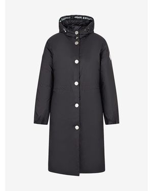 ARMANI EXCHANGE Long Coat - Black