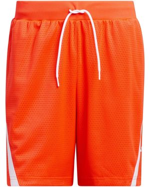 adidas Select Mesh Jogger Shorts - Orange
