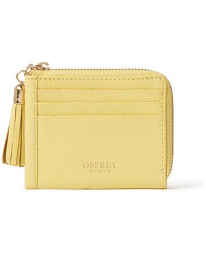 Osprey Marie Leather Coin Purse - Yellow