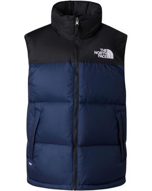The North Face 1996 Retro Nuptse 700-Fill Down Water Resistant Recycled Gilet - Blue