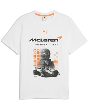 PUMA Adults Lando Norris Mclaren T-Shirt - White