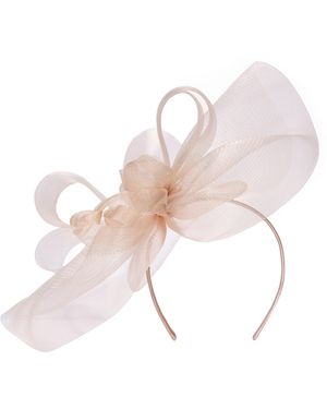 Jon Richard Hat Fascinator - Pink