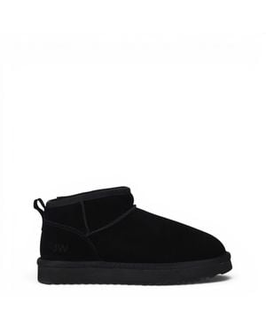 Jack Wills Low Snug Boots - Black