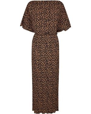 Never Fully Dressed Never Tilly Dress Ld61 - Brown