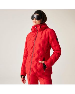 Dare 2b Enfold Heat-Sealed Detachable Hood Insulated Waterproof Jacket - Red