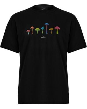 Paul Smith Ps Mushroom Tee Sn64 - Black
