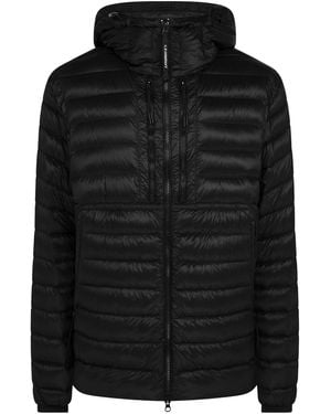 C.P. Company D.D. Shell Goggle Down Jacket - Black