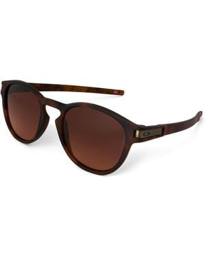 Oakley Latch Round Sunglasses - Brown