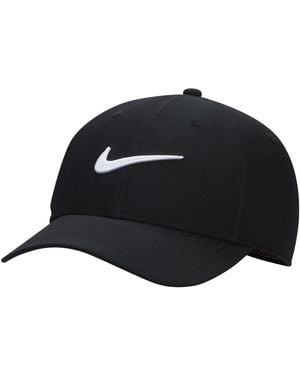 Nike Dri-Fit Club Structured Swoosh Cap - Black