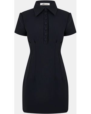 Odd Muse The Ultimate Muse Collared Mini Dress - Black