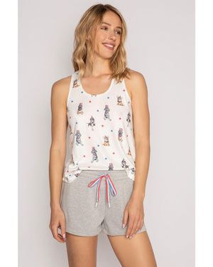 Pj Salvage Tank Top - White