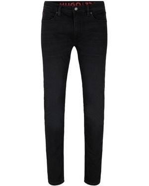 HUGO 734 Extra Slim Fit Jeans - Black