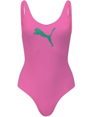 PUMA One Piece Swimsuit - Pink