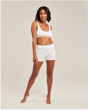 Nudea The Boxer Short Organic Cotton - White