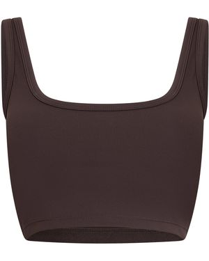 The Couture Club Sculpting Stretch Emblem Bra - Purple