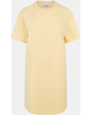 Lacoste T-Shirt Dress - Yellow