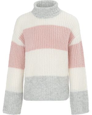 Miso Long Sleeve Turtleneck Jumper - Pink