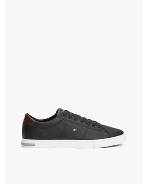 Tommy Hilfiger Essential Tie Detail Trainers - Black