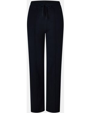 Jack Wills Knitted Pin-Tuck Trousers - Black