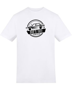 AWD Fathers Day Adult Printed Tee - White