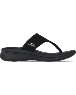 Slazenger 1881 Slaz Strap Flip Flops - Black
