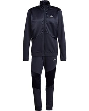 adidas Satin French Terry Tracksuit - Blue