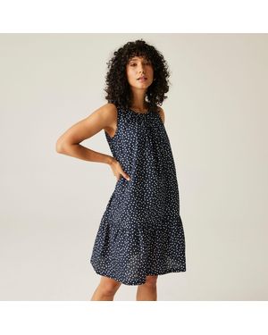 Regatta Trisa Smock Dress - Blue