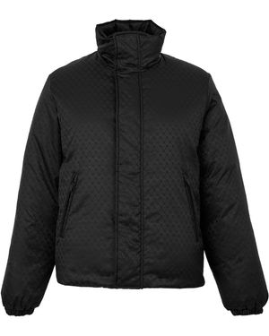 McQueen Medium Puffer Jacket - Black