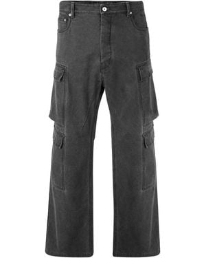 Rick Owens Rick Ds Double Cargo Sn63 - Grey