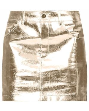 Amy Lynn Mini Skirt - Metallic