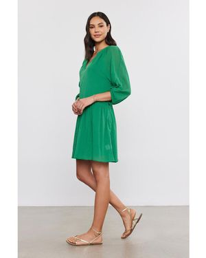 Velvet By Graham & Spencer Shift Dress - Green