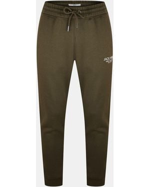 Jack Wills Haydor Logo Joggers - Green