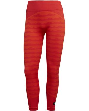 adidas Marimekko Aeroknit 7/8 Leggings - Red