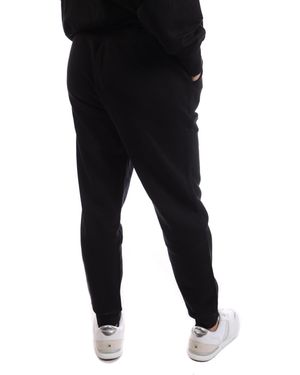 DKNY Embelleshed Logo Jogger Pant With Pockets - Black