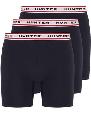 HUNTER 3 Pack Boxer Briefs - Blue