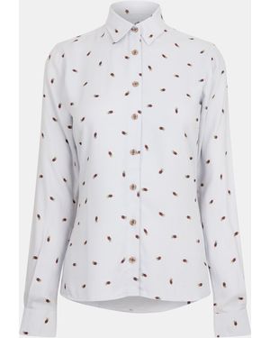 Musto Country Pattern Shirt Fw - White