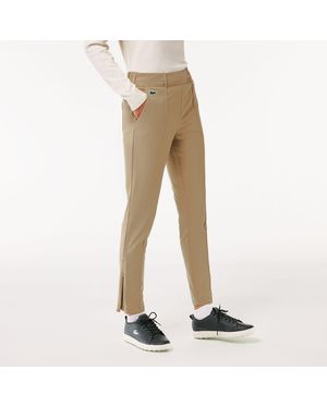 Lacoste Stretch Golf Trousers - Natural