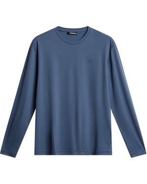 J.Lindeberg Long-Sleeve T-Shirt - Blue