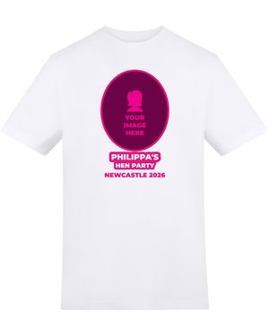 AWD Adults Personalised Stag Do And Hen T Shirts - White
