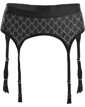 Wolford Garter Belt - Grey